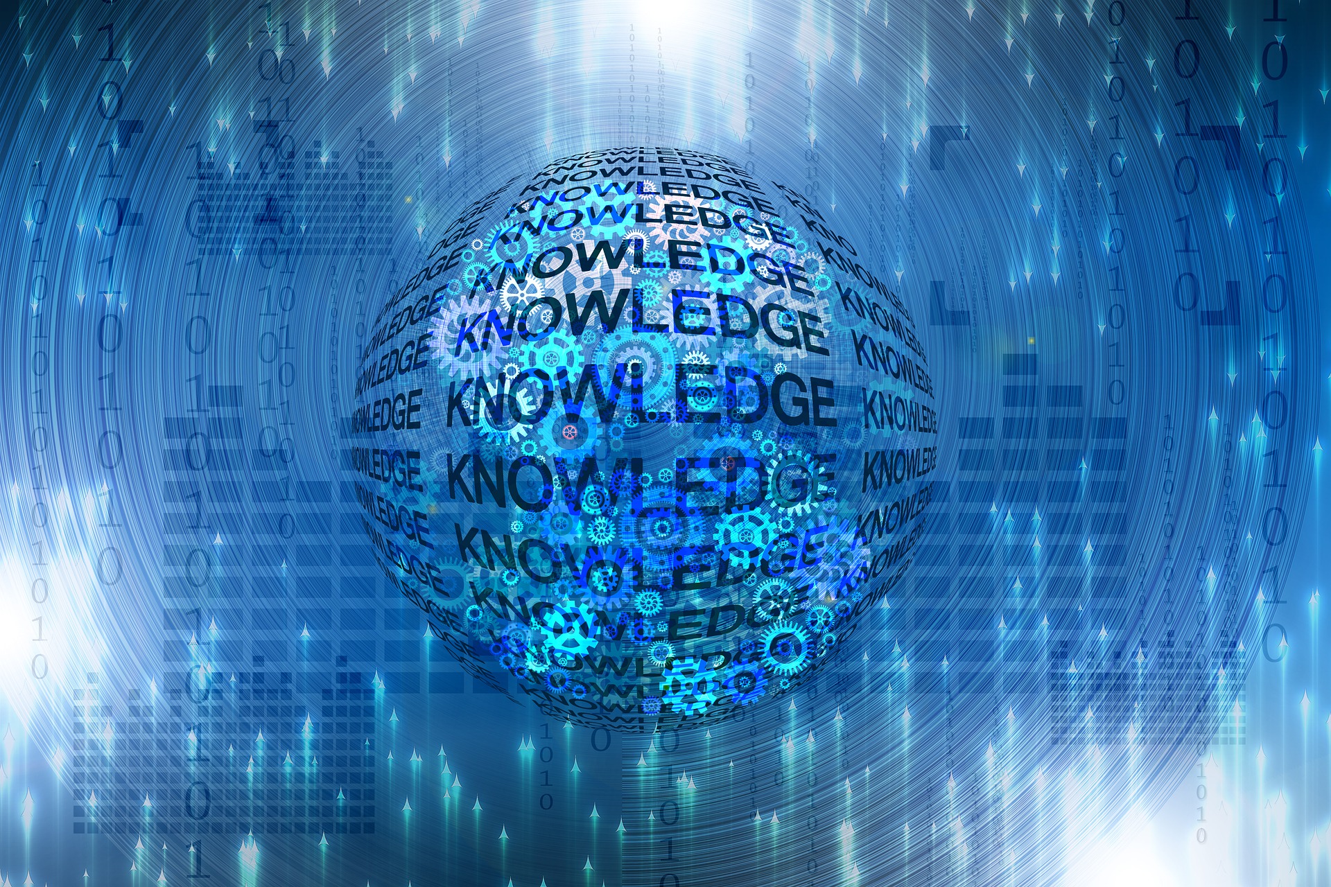 A visualization of interconnected knowledge